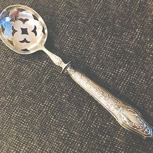 Silver Antique server set in original box